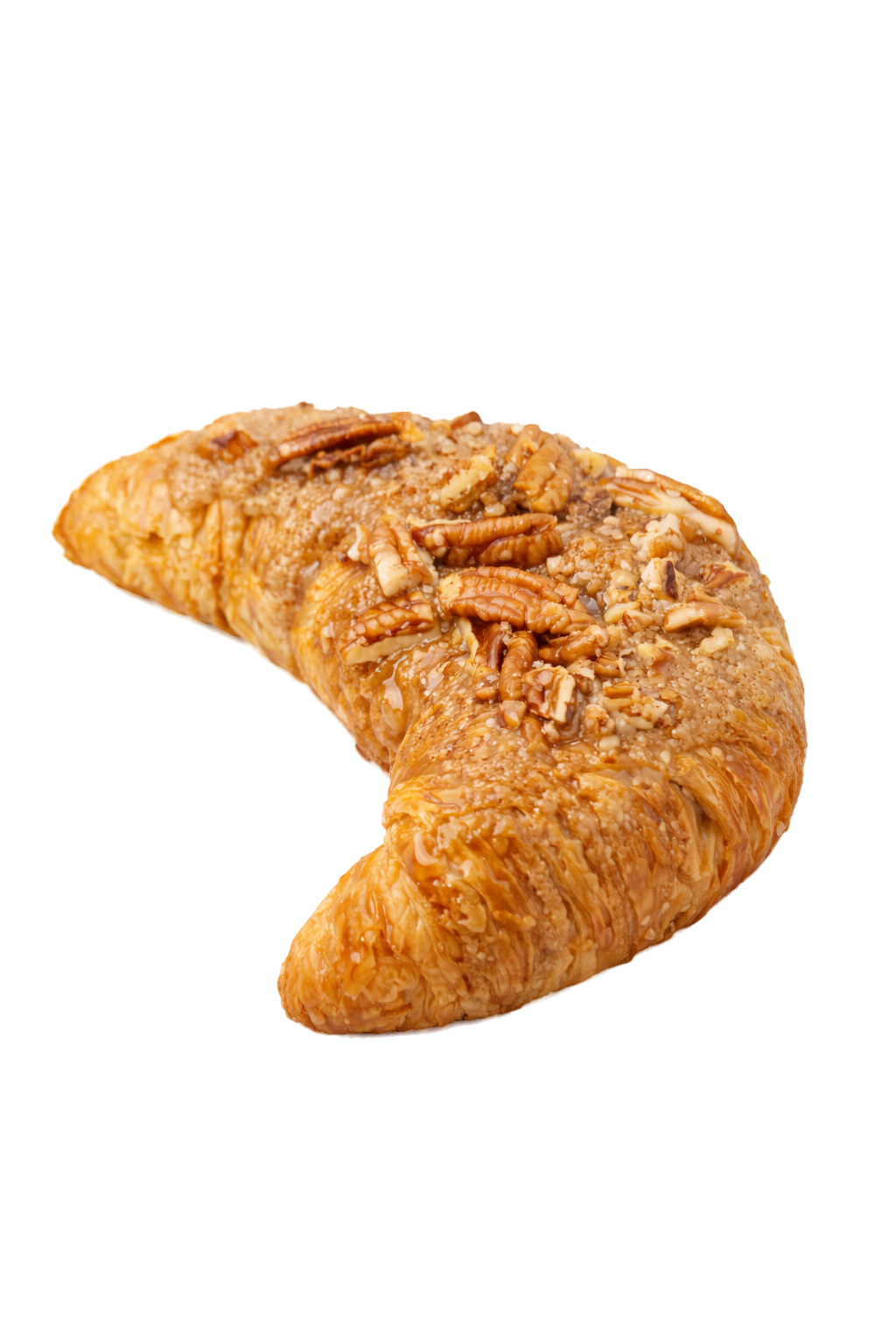 Maple pecan croissant from a Miami bakery